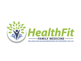HealthFit Family Medicine logo design by 35mm