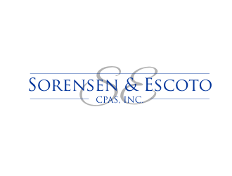 Sorensen & Escoto, CPAs, Inc. logo design by rdbentar