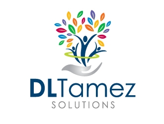 D L Tamez Solutions logo design by Marianne