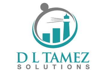 D L Tamez Solutions logo design by PMG