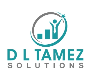 D L Tamez Solutions logo design by PMG