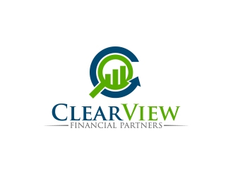 Clearview Financial Partners logo design by MarkindDesign