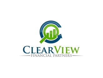 Clearview Financial Partners logo design by MarkindDesign