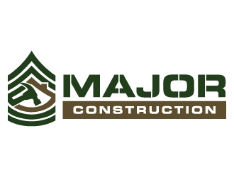 MAJOR CONSTRUCTION  logo design by jaize