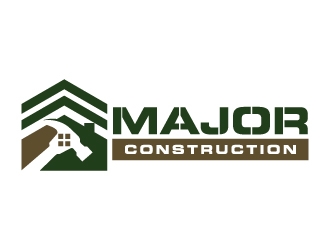 MAJOR CONSTRUCTION  logo design by jaize
