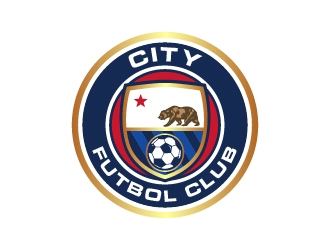 City F.C. (City Futbol Club) logo design by quanghoangvn92