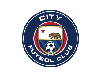 City F.C. (City Futbol Club) logo design by quanghoangvn92