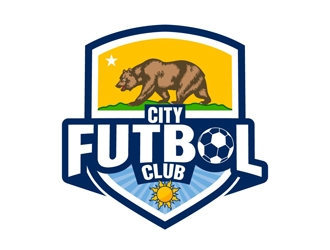 City F.C. (City Futbol Club) logo design by DreamLogoDesign