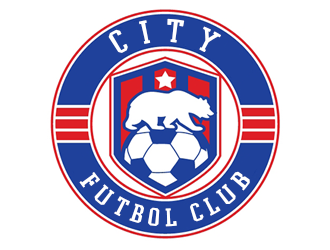 City F.C. (City Futbol Club) logo design by Optimus