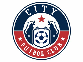 City F.C. (City Futbol Club) logo design by Optimus