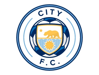 City F.C. (City Futbol Club) logo design by jaize