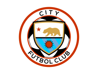 City F.C. (City Futbol Club) logo design by done