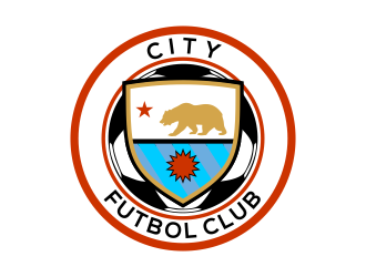 City F.C. (City Futbol Club) logo design by done