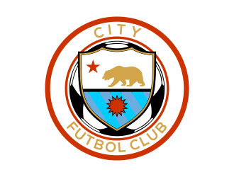 City F.C. (City Futbol Club) logo design by done