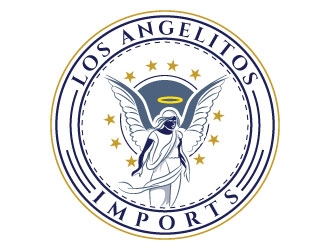 Los Angelitos Imports  logo design by Gaze