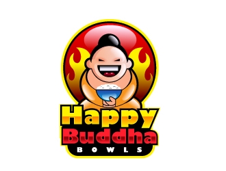 Happy Buddha Bowls logo design by uttam