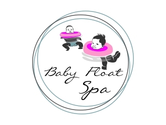 Baby Float Spa logo design by mckris