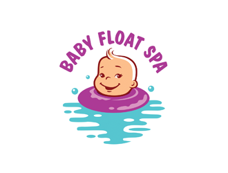 Baby Float Spa logo design by logolady