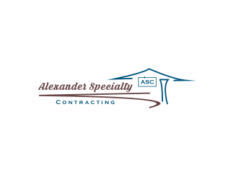 Alexander Specialty Contracting logo design by logitec