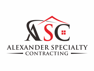 Alexander Specialty Contracting logo design by hidro
