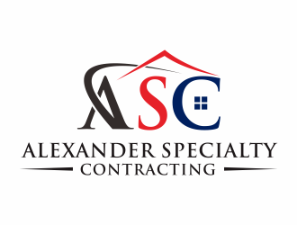 Alexander Specialty Contracting logo design by hidro