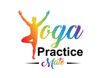 Yoga Practice Mate logo design by MAXR