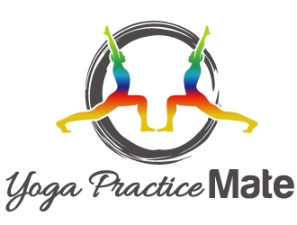 Yoga Practice Mate logo design by PMG