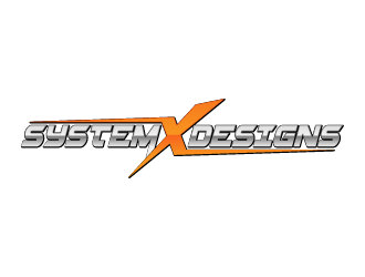 System X Designs logo design by fastsev