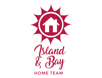 Island & Bay Home Team   (home team is smaller) logo design by aldesign