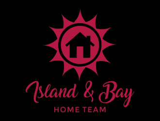 Island & Bay Home Team   (home team is smaller) logo design by aldesign
