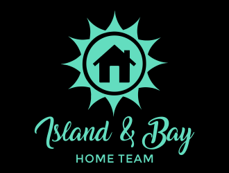 Island & Bay Home Team   (home team is smaller) logo design by aldesign