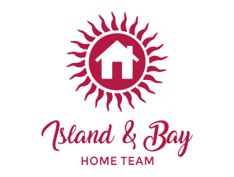 Island & Bay Home Team   (home team is smaller) logo design by aldesign
