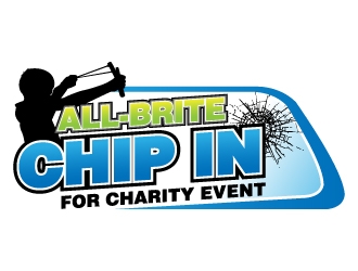 All-Brite Chip in for Charity Event logo design by jaize