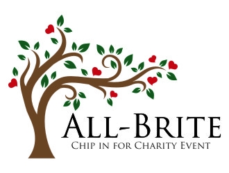 All-Brite Chip in for Charity Event logo design by jetzu