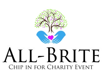 All-Brite Chip in for Charity Event logo design by jetzu
