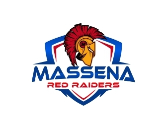 Massena Red Raiders logo design by amar_mboiss