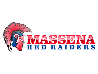 Massena Red Raiders logo design by AisRafa