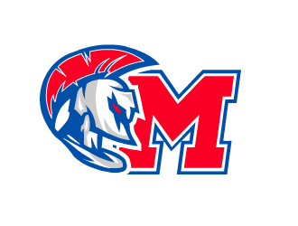 Massena Red Raiders logo design by fontstyle