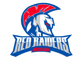 Massena Red Raiders logo design by fontstyle