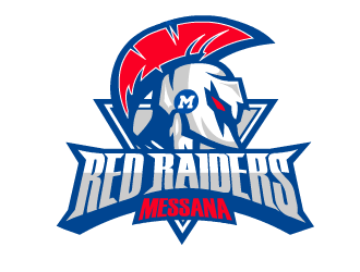 Massena Red Raiders logo design by fontstyle