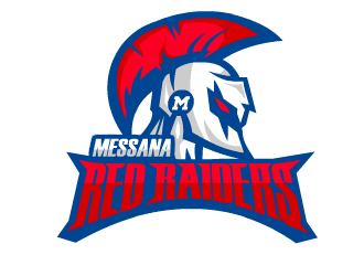 Massena Red Raiders logo design by fontstyle