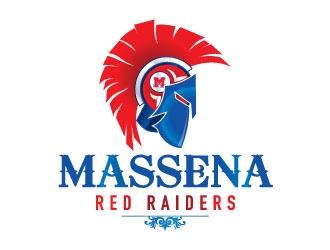 Massena Red Raiders logo design by usashi
