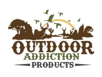 Outdoor Addiction Products logo design by Eliben