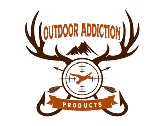 Outdoor Addiction Products logo design by Optimus