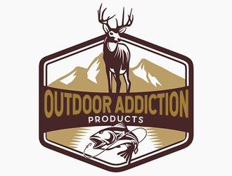 Outdoor Addiction Products logo design by Optimus