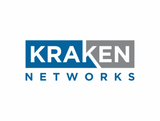 Kraken Networks logo design by haidar