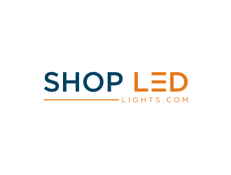 Shop LED Lights.com logo design by dewipadi