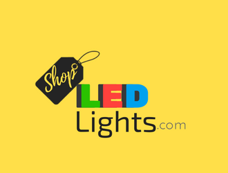 Shop LED Lights.com logo design by MMMZ