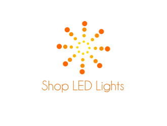 Shop LED Lights.com logo design by rdbentar