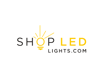 Shop LED Lights.com logo design by checx